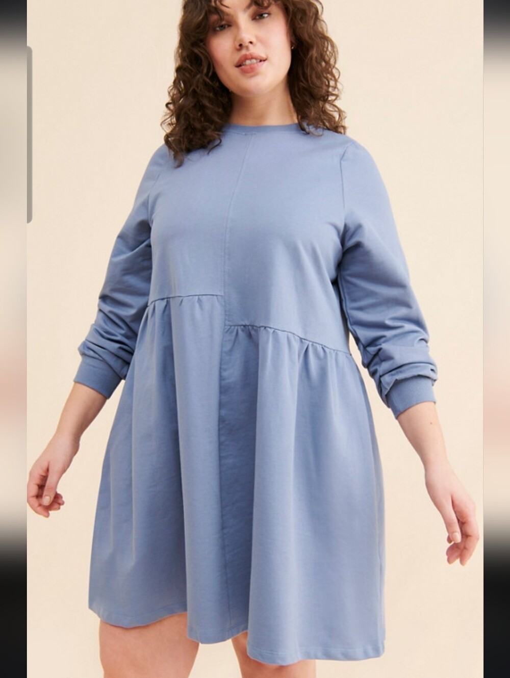 English Factory Sweatshirt Dress 1X
